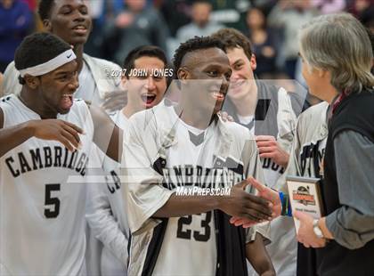 Thumbnail 3 in Cambridge Rindge & Latin vs Crossroads (Spalding Hoophall Classic) photogallery.