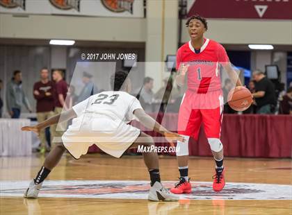 Thumbnail 2 in Cambridge Rindge & Latin vs Crossroads (Spalding Hoophall Classic) photogallery.