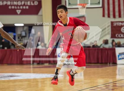 Thumbnail 1 in Cambridge Rindge & Latin vs Crossroads (Spalding Hoophall Classic) photogallery.