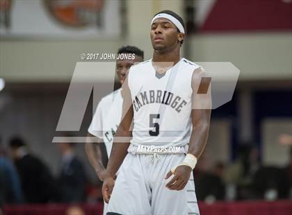 Thumbnail 1 in Cambridge Rindge & Latin vs Crossroads (Spalding Hoophall Classic) photogallery.
