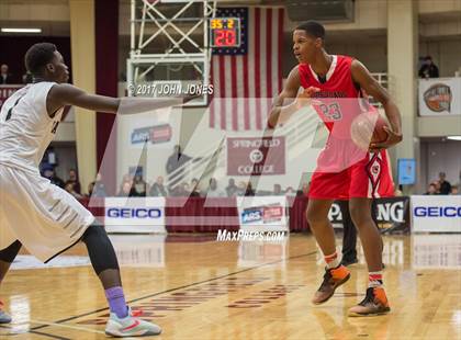 Thumbnail 1 in Cambridge Rindge & Latin vs Crossroads (Spalding Hoophall Classic) photogallery.