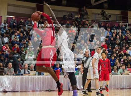 Thumbnail 1 in Cambridge Rindge & Latin vs Crossroads (Spalding Hoophall Classic) photogallery.