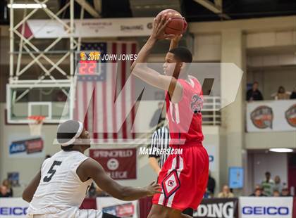 Thumbnail 3 in Cambridge Rindge & Latin vs Crossroads (Spalding Hoophall Classic) photogallery.