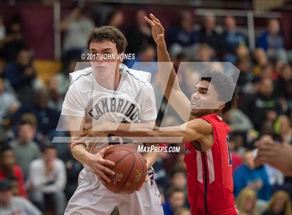 Thumbnail 3 in Cambridge Rindge & Latin vs Crossroads (Spalding Hoophall Classic) photogallery.