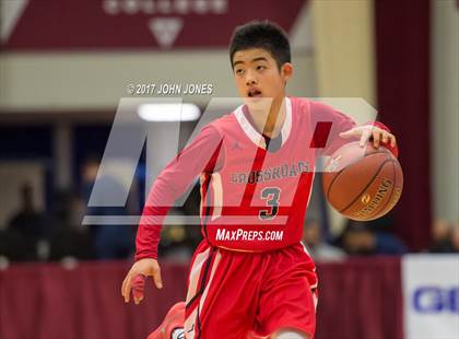 Thumbnail 2 in Cambridge Rindge & Latin vs Crossroads (Spalding Hoophall Classic) photogallery.