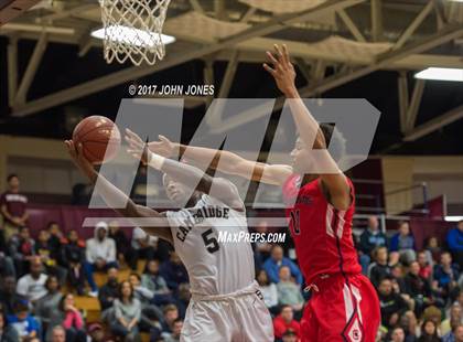 Thumbnail 2 in Cambridge Rindge & Latin vs Crossroads (Spalding Hoophall Classic) photogallery.