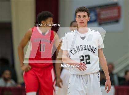 Thumbnail 2 in Cambridge Rindge & Latin vs Crossroads (Spalding Hoophall Classic) photogallery.