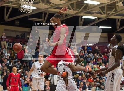 Thumbnail 2 in Cambridge Rindge & Latin vs Crossroads (Spalding Hoophall Classic) photogallery.