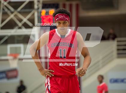 Thumbnail 1 in Cambridge Rindge & Latin vs Crossroads (Spalding Hoophall Classic) photogallery.