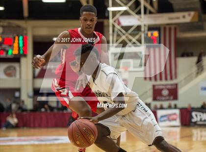Thumbnail 2 in Cambridge Rindge & Latin vs Crossroads (Spalding Hoophall Classic) photogallery.