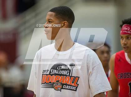 Thumbnail 3 in Cambridge Rindge & Latin vs Crossroads (Spalding Hoophall Classic) photogallery.