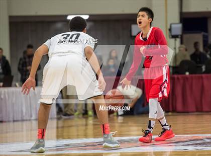 Thumbnail 3 in Cambridge Rindge & Latin vs Crossroads (Spalding Hoophall Classic) photogallery.