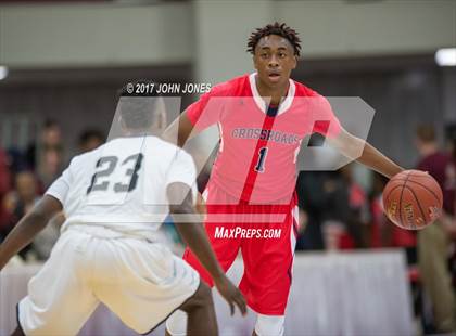 Thumbnail 3 in Cambridge Rindge & Latin vs Crossroads (Spalding Hoophall Classic) photogallery.