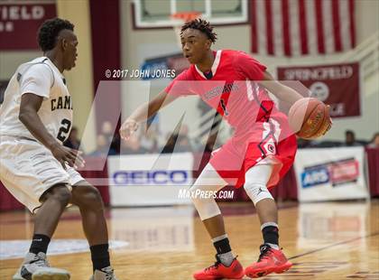 Thumbnail 2 in Cambridge Rindge & Latin vs Crossroads (Spalding Hoophall Classic) photogallery.
