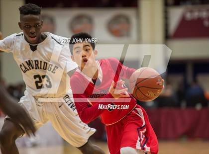 Thumbnail 3 in Cambridge Rindge & Latin vs Crossroads (Spalding Hoophall Classic) photogallery.