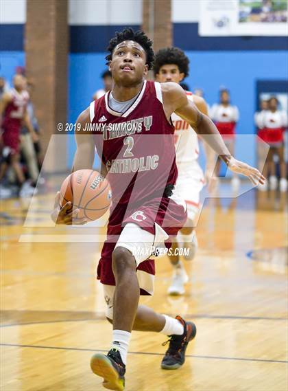 Thumbnail 2 in Trinity Catholic vs. Alton photogallery.