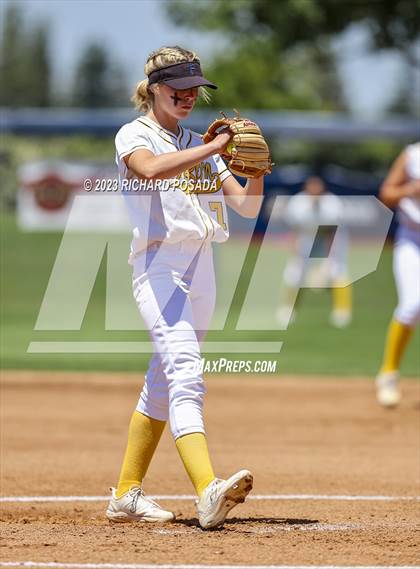 Thumbnail 3 in Dos Palos @ Boron (CIF CS Softball Championships- Division 5) photogallery.