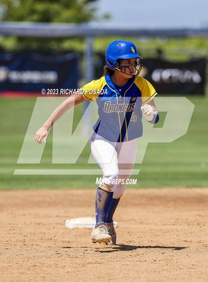 Thumbnail 2 in Dos Palos @ Boron (CIF CS Softball Championships- Division 5) photogallery.
