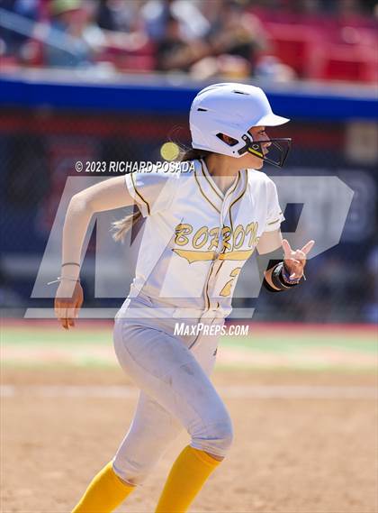 Thumbnail 2 in Dos Palos @ Boron (CIF CS Softball Championships- Division 5) photogallery.