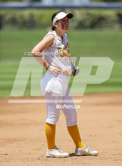 Thumbnail 3 in Dos Palos @ Boron (CIF CS Softball Championships- Division 5) photogallery.