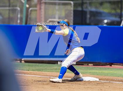 Thumbnail 2 in Dos Palos @ Boron (CIF CS Softball Championships- Division 5) photogallery.