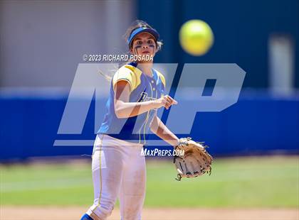 Thumbnail 3 in Dos Palos @ Boron (CIF CS Softball Championships- Division 5) photogallery.