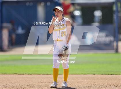 Thumbnail 1 in Dos Palos @ Boron (CIF CS Softball Championships- Division 5) photogallery.