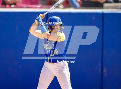 Thumbnail 3 in Dos Palos @ Boron (CIF CS Softball Championships- Division 5) photogallery.
