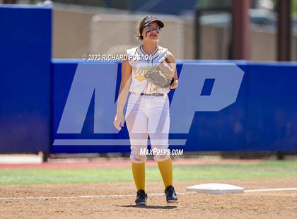 Thumbnail 3 in Dos Palos @ Boron (CIF CS Softball Championships- Division 5) photogallery.