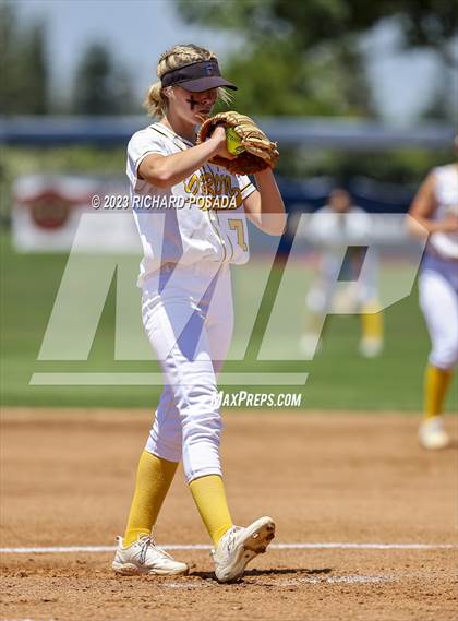 Thumbnail 1 in Dos Palos @ Boron (CIF CS Softball Championships- Division 5) photogallery.
