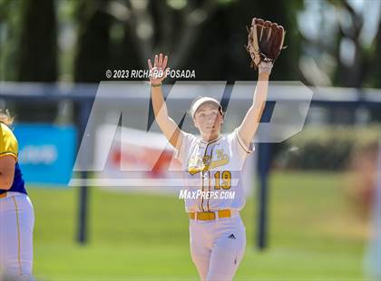 Thumbnail 1 in Dos Palos @ Boron (CIF CS Softball Championships- Division 5) photogallery.