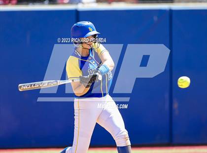 Thumbnail 3 in Dos Palos @ Boron (CIF CS Softball Championships- Division 5) photogallery.