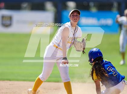 Thumbnail 1 in Dos Palos @ Boron (CIF CS Softball Championships- Division 5) photogallery.