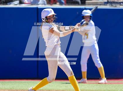 Thumbnail 3 in Dos Palos @ Boron (CIF CS Softball Championships- Division 5) photogallery.