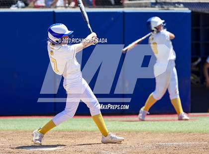 Thumbnail 1 in Dos Palos @ Boron (CIF CS Softball Championships- Division 5) photogallery.