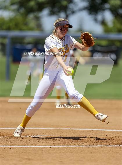 Thumbnail 3 in Dos Palos @ Boron (CIF CS Softball Championships- Division 5) photogallery.