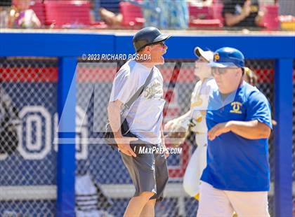 Thumbnail 2 in Dos Palos @ Boron (CIF CS Softball Championships- Division 5) photogallery.