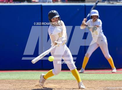 Thumbnail 2 in Dos Palos @ Boron (CIF CS Softball Championships- Division 5) photogallery.