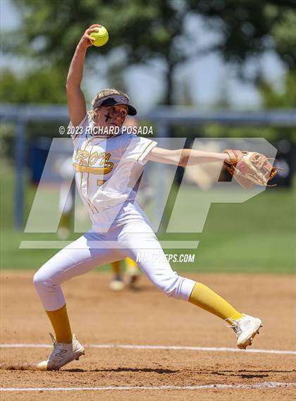Thumbnail 1 in Dos Palos @ Boron (CIF CS Softball Championships- Division 5) photogallery.