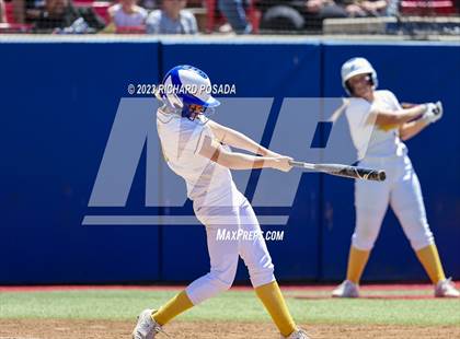 Thumbnail 2 in Dos Palos @ Boron (CIF CS Softball Championships- Division 5) photogallery.