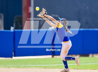Thumbnail 1 in Dos Palos @ Boron (CIF CS Softball Championships- Division 5) photogallery.