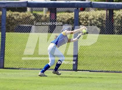 Thumbnail 2 in Dos Palos @ Boron (CIF CS Softball Championships- Division 5) photogallery.