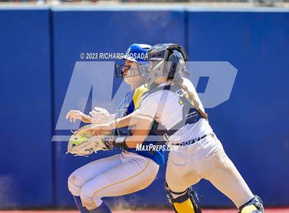 Thumbnail 2 in Dos Palos @ Boron (CIF CS Softball Championships- Division 5) photogallery.