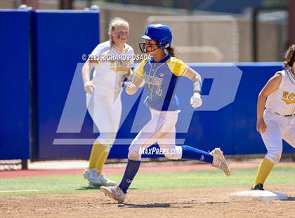 Thumbnail 2 in Dos Palos @ Boron (CIF CS Softball Championships- Division 5) photogallery.