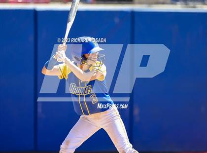 Thumbnail 3 in Dos Palos @ Boron (CIF CS Softball Championships- Division 5) photogallery.