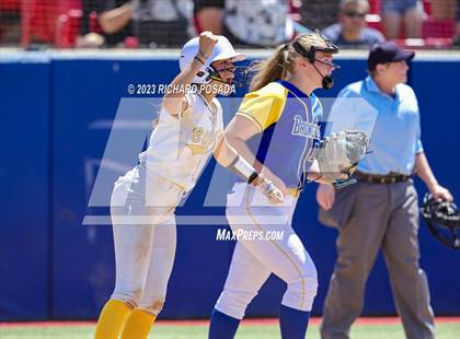 Thumbnail 1 in Dos Palos @ Boron (CIF CS Softball Championships- Division 5) photogallery.