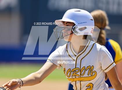 Thumbnail 3 in Dos Palos @ Boron (CIF CS Softball Championships- Division 5) photogallery.