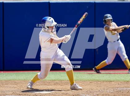 Thumbnail 1 in Dos Palos @ Boron (CIF CS Softball Championships- Division 5) photogallery.