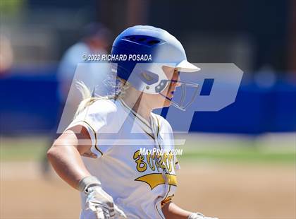 Thumbnail 2 in Dos Palos @ Boron (CIF CS Softball Championships- Division 5) photogallery.