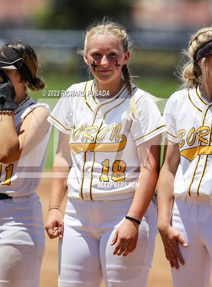 Thumbnail 1 in Dos Palos @ Boron (CIF CS Softball Championships- Division 5) photogallery.